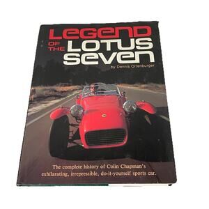 LEGEND OF LOTUS SEVEN By Dennis Ortenburger, VERY GOOD MOTORBOOKS 1986 HC/DJ